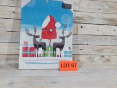 LED light up canvas print from John Lewis. 40cm x 30cm. RRP £19.99