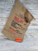 Hessian Christmas Gift Sack. 70cm x 50cm. RRP £5.99
