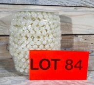 Full roll of 8mm white pearl string. Approx. 18 metres. RRP £35.99