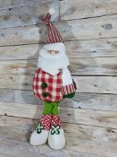 3D Fabric, large standing Santa. 50cm tall. RRP £24.99