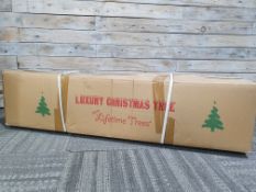 8ft Green with White Christmas Tree, by Lifetime Trees. RRP £149.99