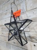 Metal and glass, star candle hanger, from John Lewis. 26cm x 26cm. RRP £14.99