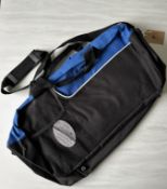 Blue and Black Bag