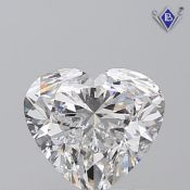1.5 ct GIA Certified Heart D SI2 Diamond