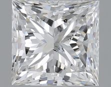 1.7 ct GIA Certified Princess F SI2 Diamond