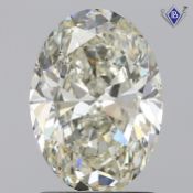 1.5 ct IGI Certified Oval J SI2 Diamond
