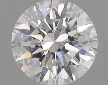 0.5 ct GIA Certified Round D IF Diamond
