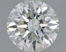 0.7 ct GIA Certified Round F VVS1 Diamond