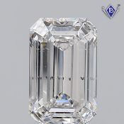 1.22 ct GIA Certified Emerald F SI2 Diamond