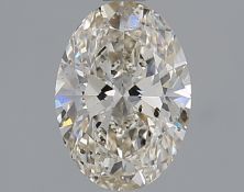 1.3 ct GIA Certified Oval L SI2 Diamond