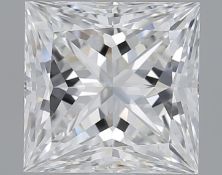 2.02 ct GIA Certified Princess E VS1 Diamond