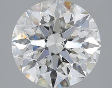 3.3 ct IGI Certified Round G SI1 Diamond