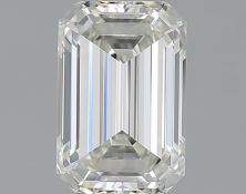 1.56 ct IGI Certified Emerald I VVS1 Diamond