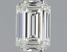 1.01 ct GIA Certified Emerald I VVS2 Diamond