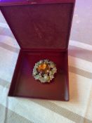 Boxed Scottish miracle brooch