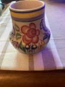 Poole pottery baluster vase