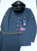 RAF National Service Medal 1957 - 1959 . Senior Aircraftman - Vintage RAF Dress Uniform