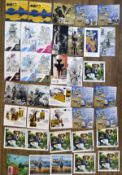 [Stamps] Ukraine War Issues 39 Maximumcards (Maxicards) All With First Day Cancellations