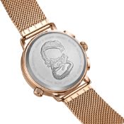 Swan & Edgar Hand Assembled Target Glider Automatic Rose Watch - Free Delivery & 5 Year Warranty