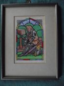 Original Airbrush/Watercolour By Mick Brownfield - 