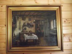 Original Oil On Canvas 