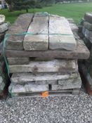 1 Pallet York Stone ( Mixed Sizes ) Loading Available