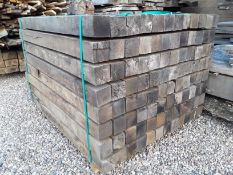 12x Hardwood Seasoned Rustic Sawn English Oak Posts