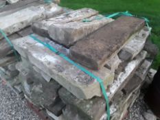 1 Pallet York Stone ( Mixed Sizes ) Loading Available