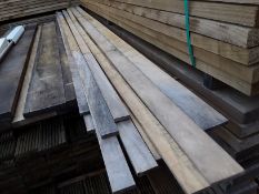 30x Hardwood Sawn Timber African Opepe Slats / Offcuts