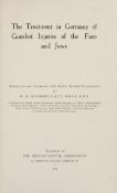 Rare Antique Hardback Book Treatment in Germany Gunshot Injuries of The Face.