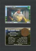 The Quiet Man Movie John Wayne Mount & Irish Coin Gift Set.