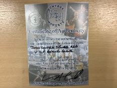 John Conteh Signed Boxing Glove In Acrylic Box