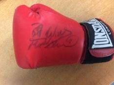 Frank Bruno Signed Glove