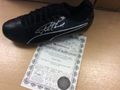 Sir Geoff Hurst Signed Football Boot