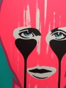 PURE EVIL (b.1968) Putin's Nightmare - Pussy Riot by Charles Uzzell-Edwards Signed & Monikered