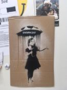 Banksy- Six WSM Dismaland Bemusement Park Souvenirs Including 'NOLA' Found Banksy ‘Free Art’ 201...