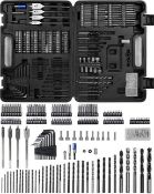 Wesco Drill Bit Set 199pcs Combination Drill Bit Sets + HSS Twist Drill