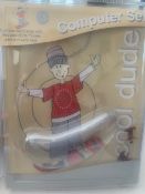 5 x Mouse Mats With Wrist Rest