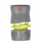 90 x BRAND NEW VERVE AQUASTOP GREEN AND GREY HOSE PIPE CONNECTOR 34MM RRP £3 EACH