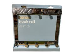6 x Koros Hook Rails RRP 21.00 ea
