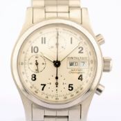 Hamilton / Khaki - 041520 Chronograph - Day/Date Automatic - Gentlemen's Steel Wristwatch