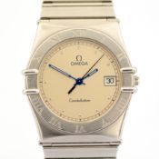 Omega / Constellation Date - Gentlemen's Steel Wristwatch