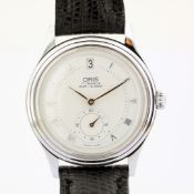 Oris / Wrist Alarm 17 Jewels Anti-Shock - Gentlemen's Steel Wristwatch