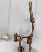 Brand New Boxed Bathstore Etta Bath Shower Mixer Tap in Bronze RRP £290 **No Vat**