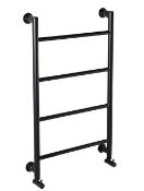Brand New Boxed Bathstore Noir Heated Towel Rail Radiator with Ladder Style RRP £260 **No Vat**