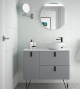 Brand New Boxed Vanity unit UNIIQ 900 left HUMO RRP £852 **No Vat**