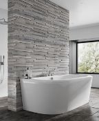 Brand New Bathstore Daintree Back to Wall Bath with Panel - 1700 x 800mm RRP £460 **No Vat**
