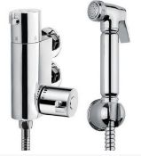 Brand New Boxed Bathstore Douche Kit with Thermostatic Valve - Chrome RRP £95 **No VAT**