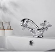 Brand New Boxed Bathstore Bensham 1895 Mono Basin Mixer - Chrome RRP £65 **No Vat**
