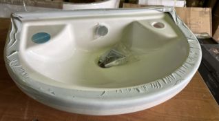 Brand New Boxed Bathstore Portfolio Slimline Basin 540mm RRP £189 **No Vat**